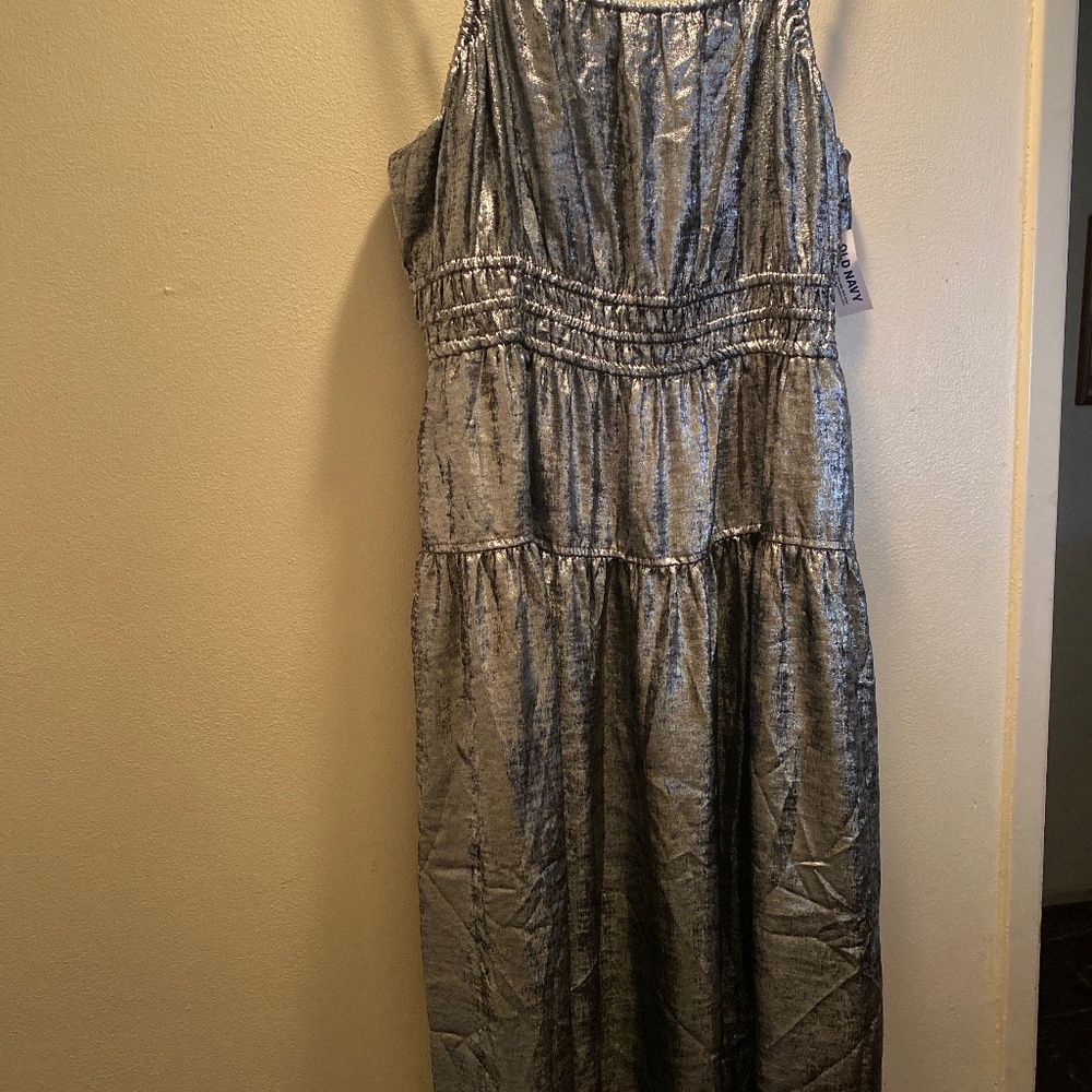 Silver dress